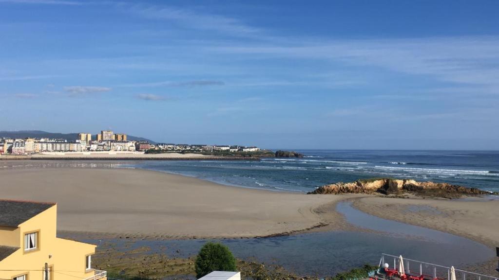 Apartamento Con Hermosas Vistas A La Playa Del Altar Sieiro Eksteriør bilde