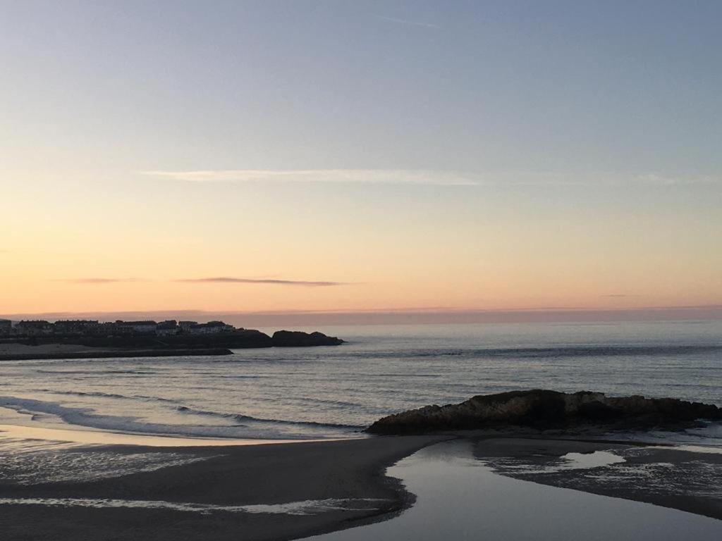 Apartamento Con Hermosas Vistas A La Playa Del Altar Sieiro Eksteriør bilde